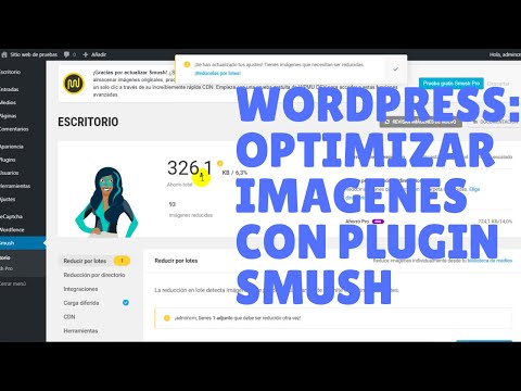 Miniatura · Wordpress Optimizar imagenes con Smush
